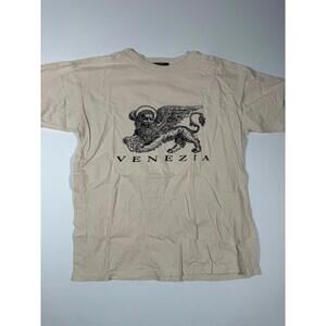 Venezia Graphic T-Shirt 100% Cotton Beige XL
